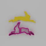 Running bunny cookie cutter - Baker's Desire - Cookie cutters, stamps and textures