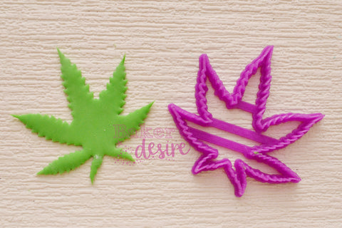 Weed leaf cutter - Baker's Desire - Custom cutters made for you!
