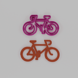 Bicycle cookie cutter - Baker's Desire - Cookie cutters, stamps and textures