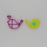 Cute bird cookie cutter - Baker's Desire - Cookie cutters, stamps and textures