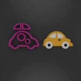 Cute car cookie cutter - Baker's Desire - Cookie cutters, stamps and textures