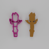 Groot cookie cutter - Baker's Desire - Cookie cutters, stamps and textures